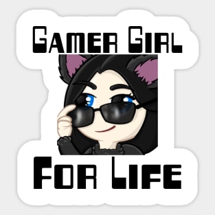 Gamer Girl For Life Sticker